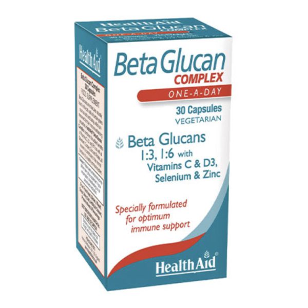 BetaGlucan Complex · Health Aid · 30 cápsulas