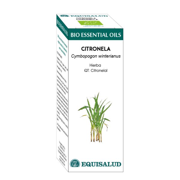 Bio Essential Oil Citronela · Equisalud · 10 ml