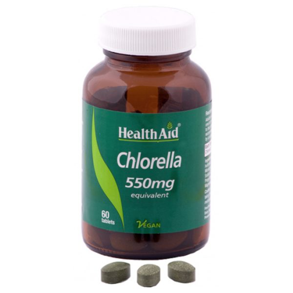 Chlorella · Health Aid · 60 comprimidos