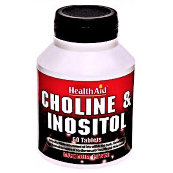 Colina/Inositol · Health Aid · 60 comprimidos