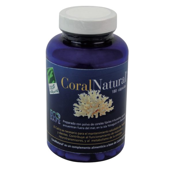 Coral Natural · 100% Natural · 180 cápsulas