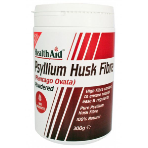 Fibra de Cascara de Psyllium Polvo · Health Aid · 300 gramos