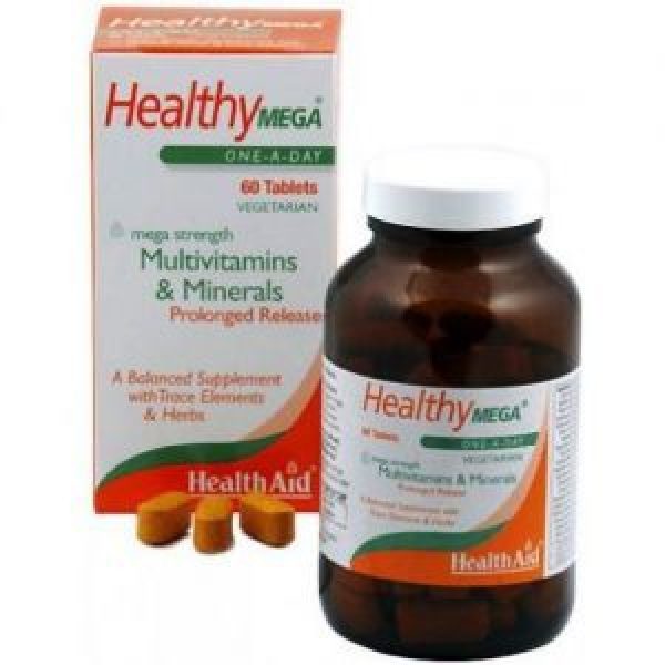 Healthy Mega · Health Aid · 60 comprimidos