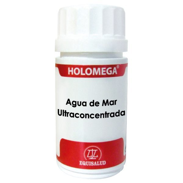 Holomega Agua de Mar Ultraconcentrada · Equisalud ·  50 Cápsulas