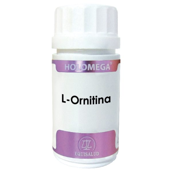 Holomega L-Ornitina · Equisalud · 50 cápsulas