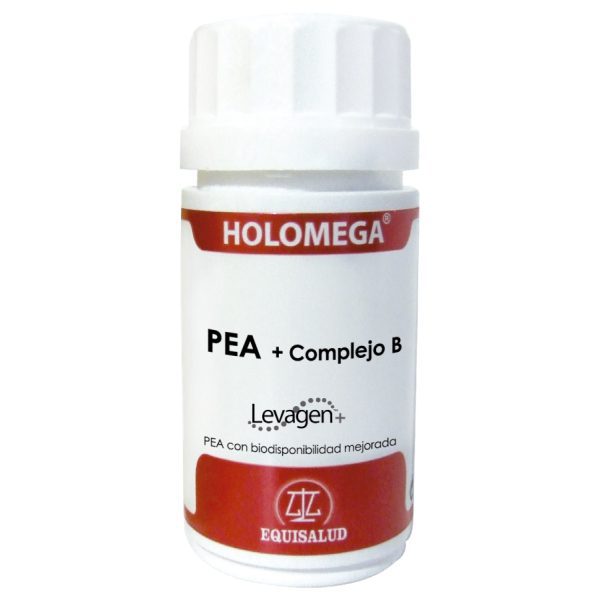 Holomega PEA + Complejo B · Equisalud · 50 cápsulas