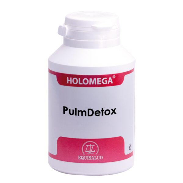 Holomega PulmDetox · Equisalud · 180 cápsulas