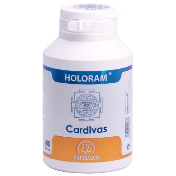 Holoram Cardivas · Equisalud · 180 cápsulas