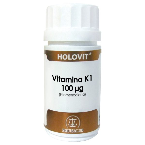 Holovit Vitamina K1 100 mcg · Equisalud · 50 cápsulas