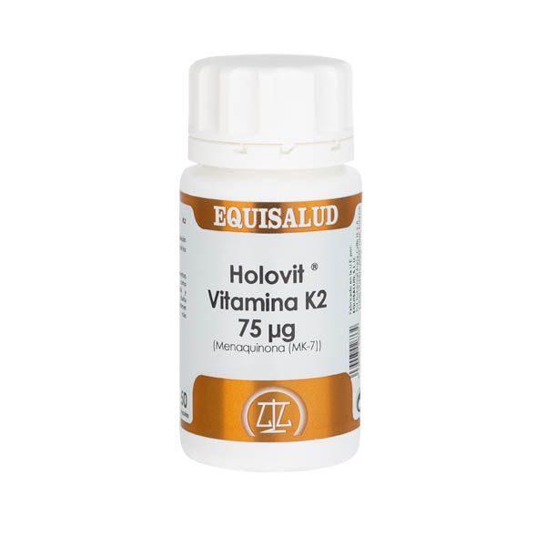 Holovit Vitamina K2 75 mcg · Equisalud · 50 cápsulas