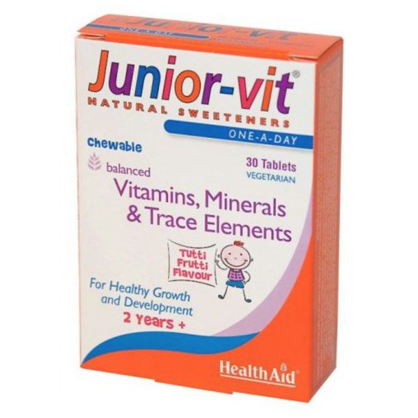 Junior-Vit · Health Aid · 30 comprimidos