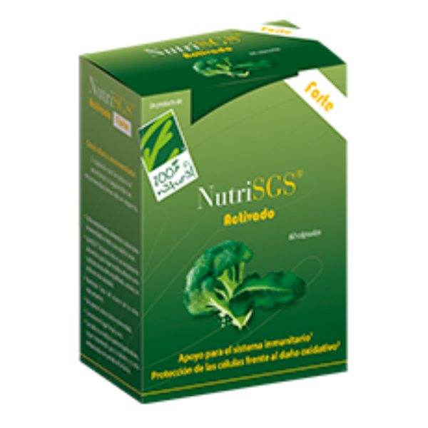 NutriSGS Activado Forte · 100% Natural · 60 cápsulas