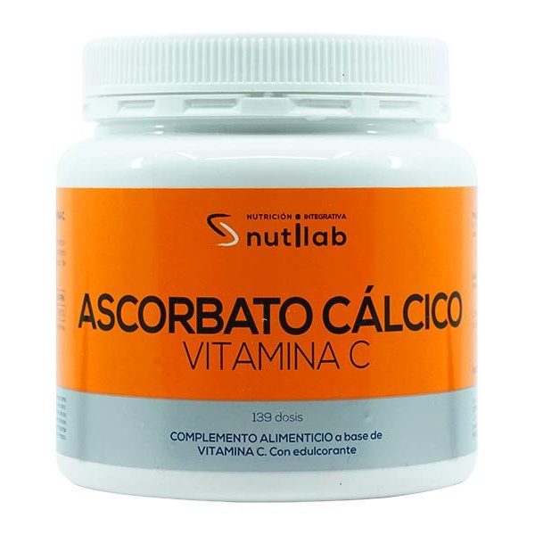 Ascorbato Cálcico - Vitamina C · Nutilab · 250 gramos