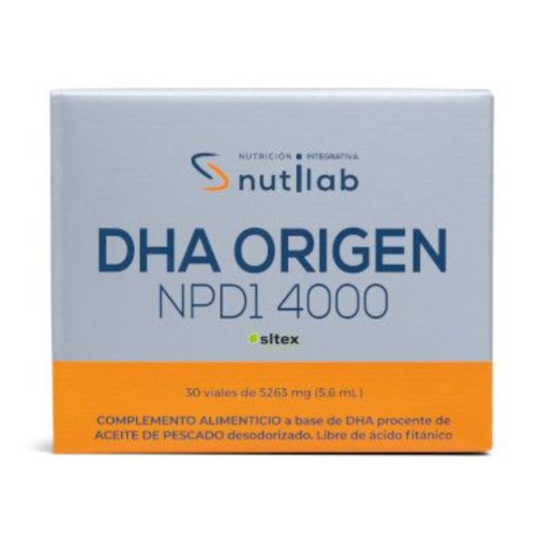 DHA Origen NPD1 4.000 mg · Nutilab · 30 viales