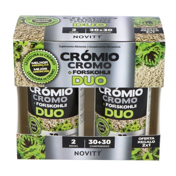 Cromio + Forskohlii Duo 30+30 - Dietmed