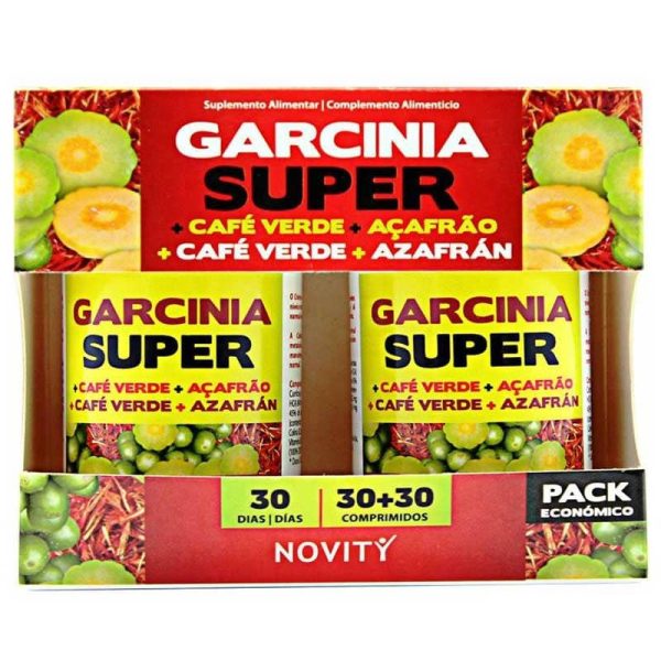 Garcinia Super + Cafe Verde + Azafran 60comp - Dietmed