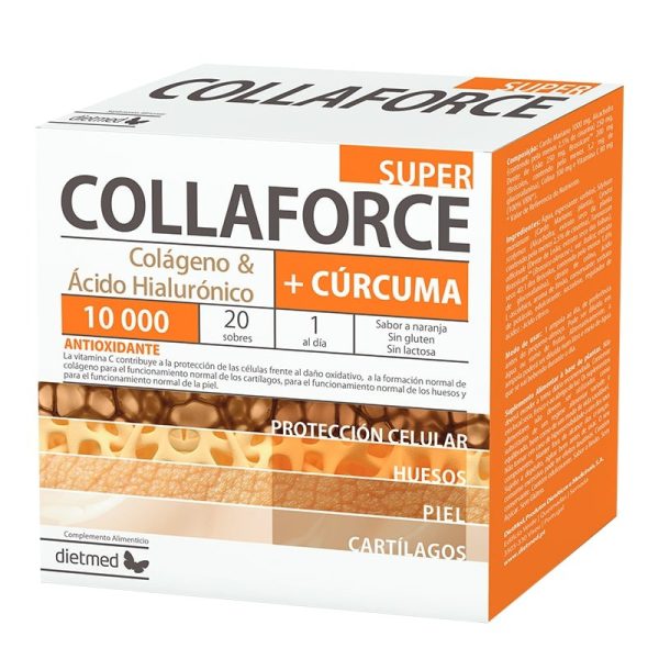 Super Collaforce + Curcuma 20 Sobres - Dietmed