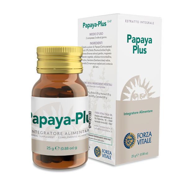 Papaya-Plus · Forza Vitale · 25 gramos