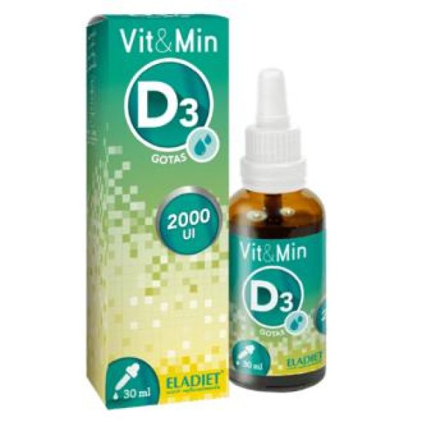 Eladiet - Vit & Min Vitamina D3 30Ml.