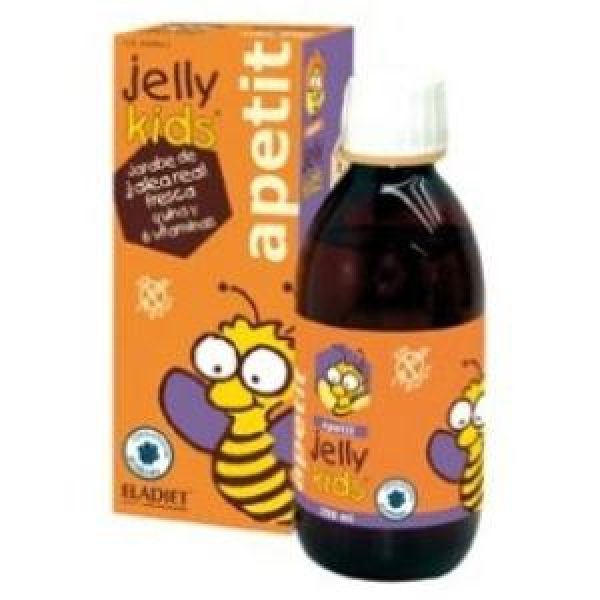 Eladiet - Jelly Kids Apetit J.Real 250Ml.Jarabe(Sabor Fresa)