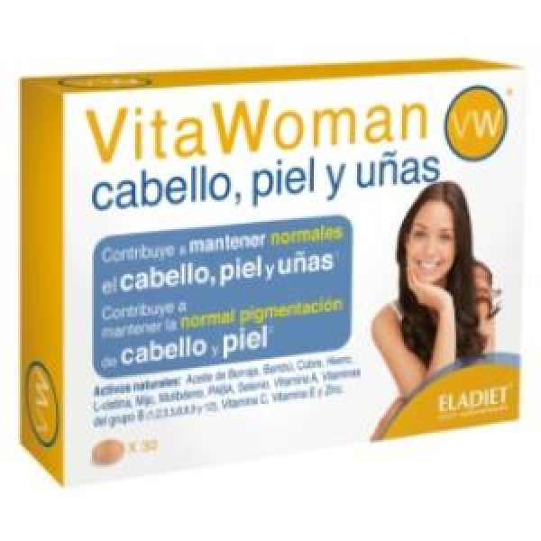 Eladiet - Vita Woman Cabello Piel Y Uñas 30Comp.