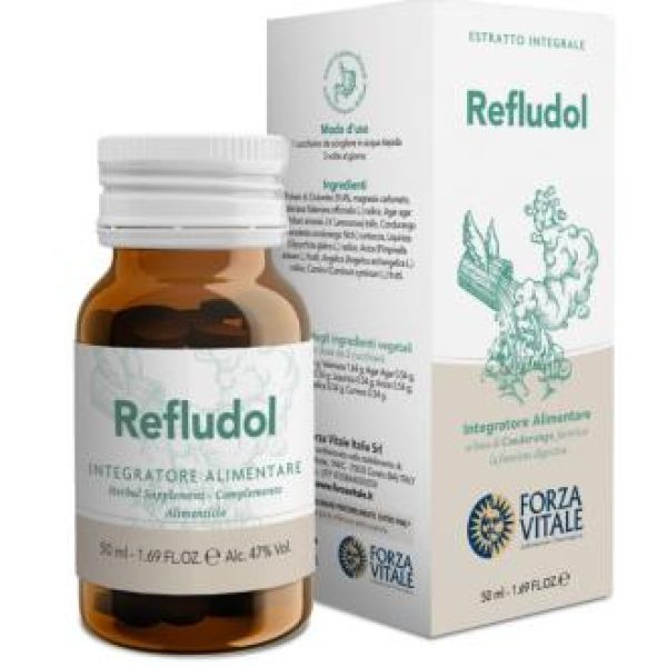 Forza Vitale - Refludol (Dolomite Composta) 25Gr.Comprimidos