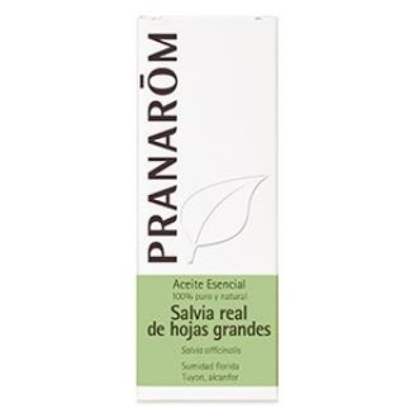 Pranarôm - Salvia Real Hojas Grandes Aceite Esencial Bio 10Ml