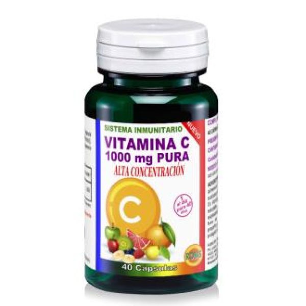 Robis - Vitamina C Pura 1000Mg. 40Cap.