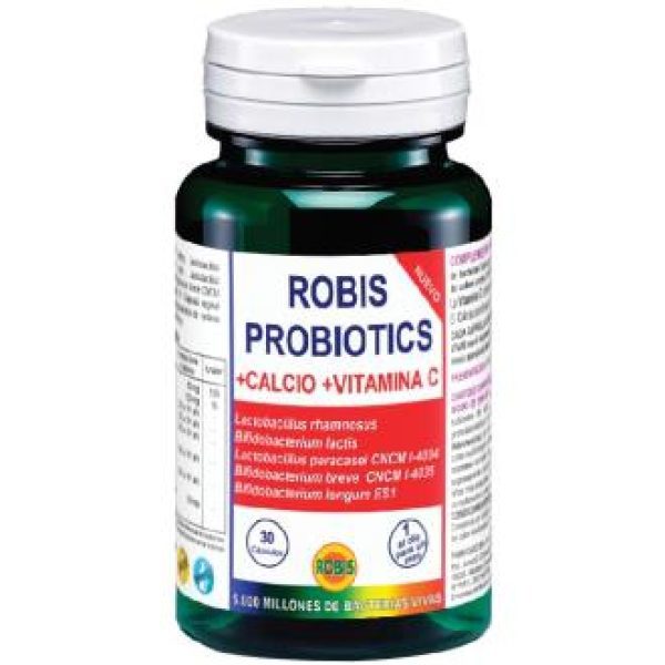 Robis - Robis Probiotics +Calcio+Vit. C 30Cap.