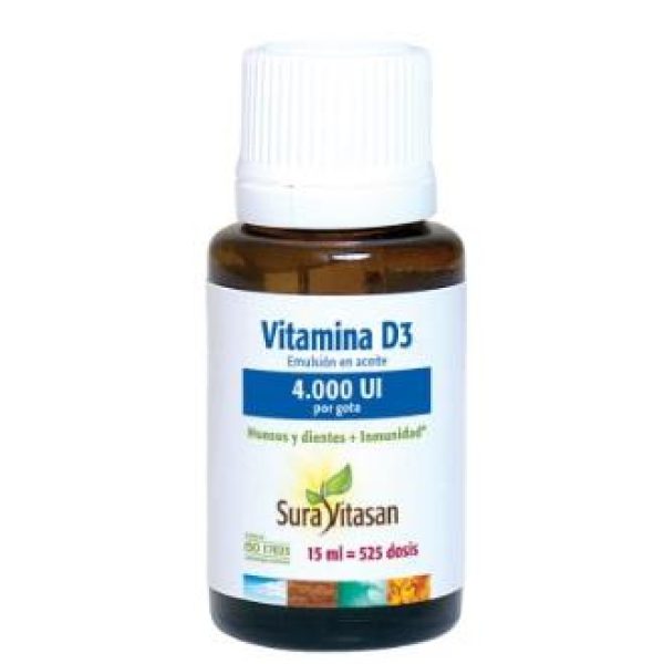 Sura Vitasan - Vitamina D3 4.000Ui 15Ml.