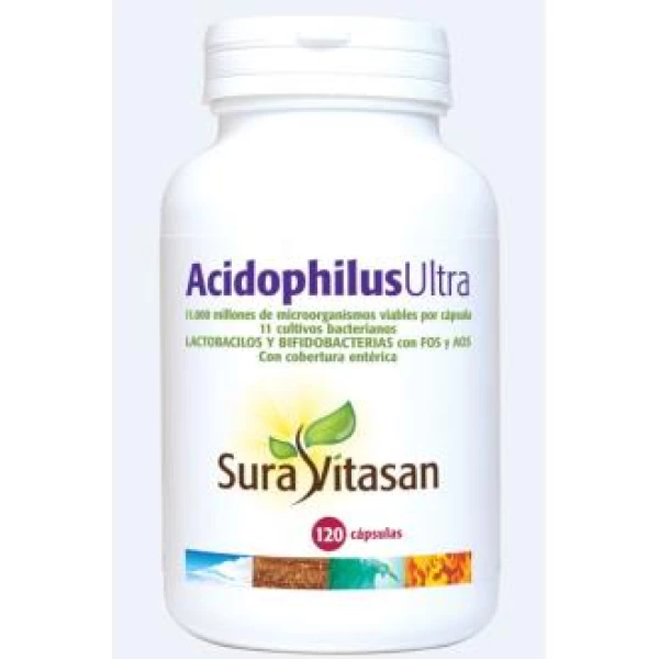 Sura Vitasan - Acidophilus Ultra 120Cap. (Refrigeracion)