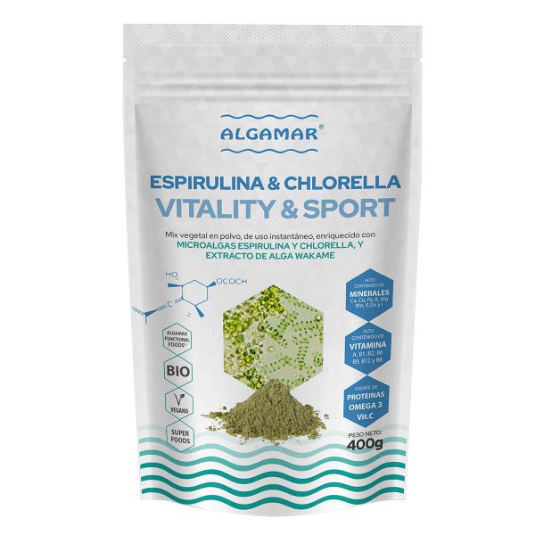 espirulina-y-chlorella-vitality-sport-bio-algamar-400-gr