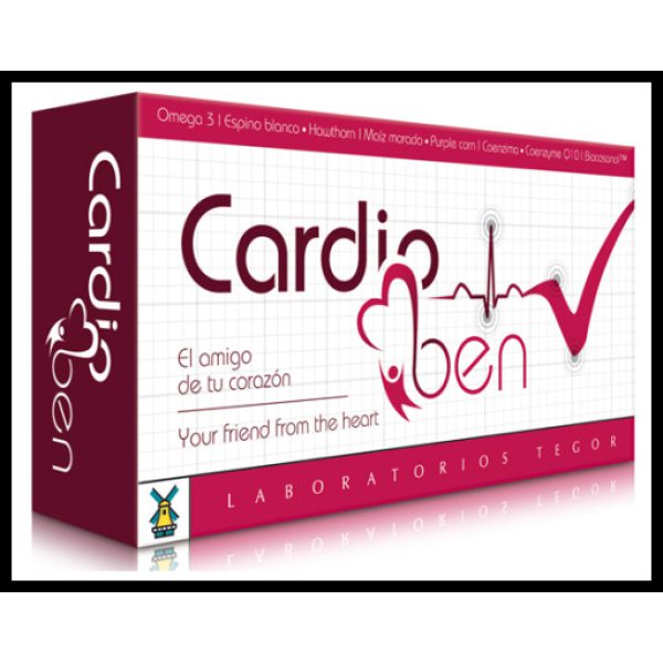 Cardioben complemento alimenticio 60 cápsulas