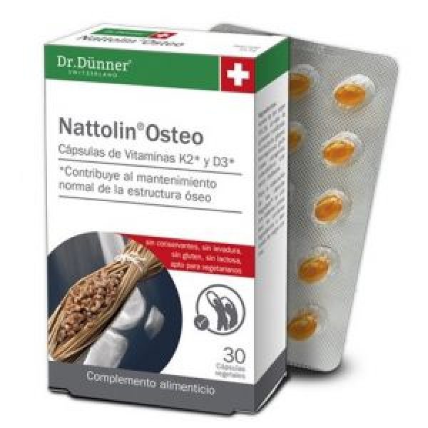 Nattolin Osteo · Dr.Dunner · 30 cápsulas