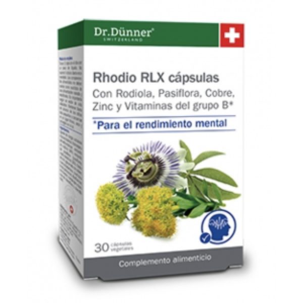 Rhodio RLX · Dr.Dunner · 30 cápsulas